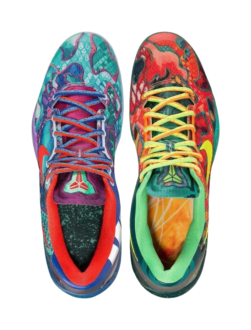 Nike Kobe 8 Protro "What The Kobe" - Basketball Shoes for Men and Women Orange Blue 2025 Edition  vjsneaker.com