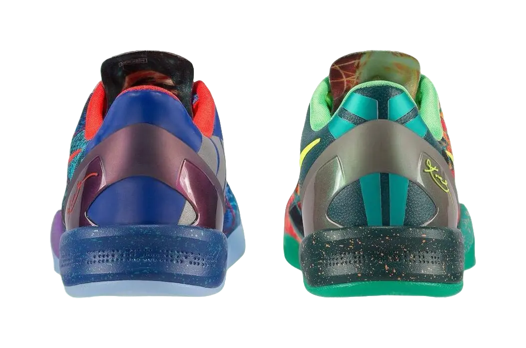 Nike Kobe 8 Protro "What The Kobe" - Basketball Shoes for Men and Women Orange Blue 2025 Edition  vjsneaker.com