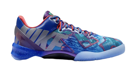 Nike Kobe 8 Slip Resistant Shock Absorbers Low Top Childrens Basketball Shoes Orange/Blue/Green/Red  vjsneaker.com