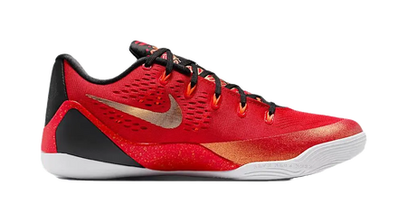 Nike Kobe 9 Low Protro EM "China" - Basketball Shoes Mens Red Black  vjsneaker.com