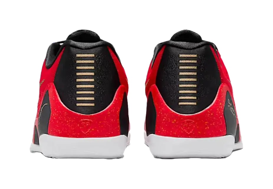 Nike Kobe 9 Low Protro EM "China" - Basketball Shoes Mens Red Black  vjsneaker.com