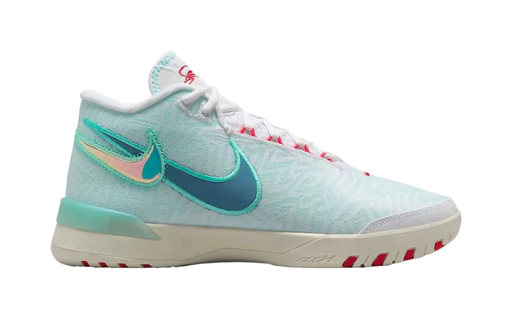 Nike LeBron NXXT Genisus EP "White/Aegean Storm" - Basketball Shoes Men's White  vjsneaker.com