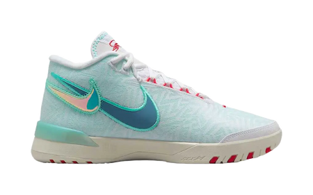 Nike LeBron NXXT Genisus EP "White/Aegean Storm" - Basketball Shoes Men's White  vjsneaker.com