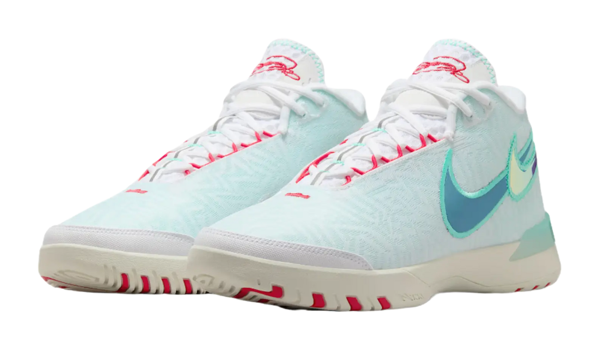 Nike LeBron NXXT Genisus EP "White/Aegean Storm" - Basketball Shoes Men's White  vjsneaker.com