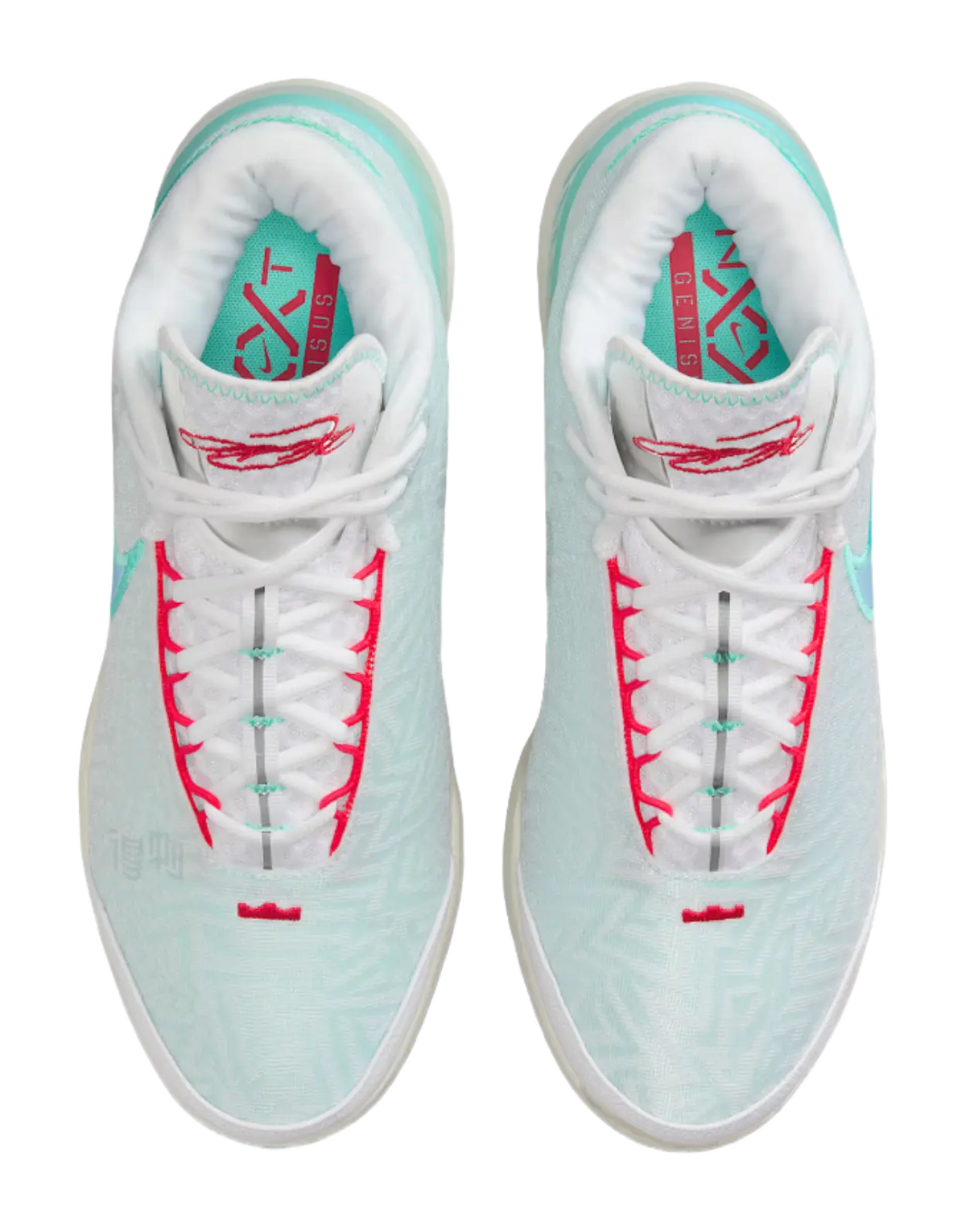 Nike LeBron NXXT Genisus EP "White/Aegean Storm" - Basketball Shoes Men's White  vjsneaker.com