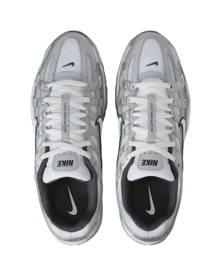 Nike P 6000 Abrasion Resistant Low top Casual Running Shoes Mens Silver Gray  vjsneaker.com