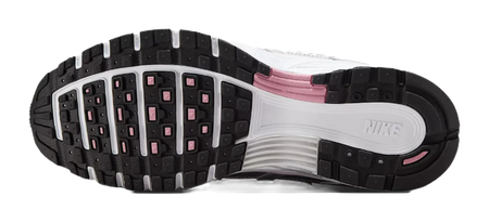 Nike P 6000 Abrasion Resistant Low top Track  Field Competition Racing Running Shoes Womens White Silver  vjsneaker.com