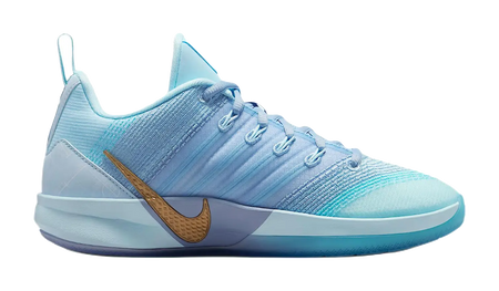 Nike Sabrina 3 Slip Resistant Abrasion Resistant Low top Childrens Basketball Shoes Blue White Teenagers  vjsneaker.com