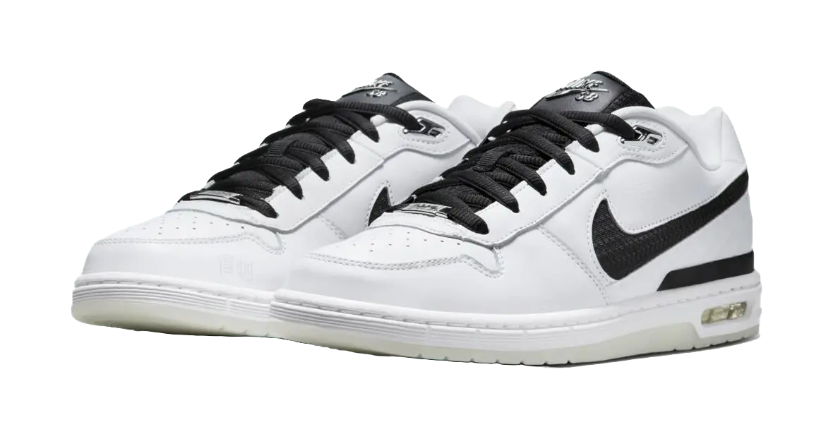 Nike Sb Zoom Air Paul Rodriguez 1 Og White Black 2025  vjsneaker.com