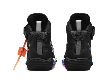 Nike X Off White Air Force 1 Mid Black  vjsneaker.com