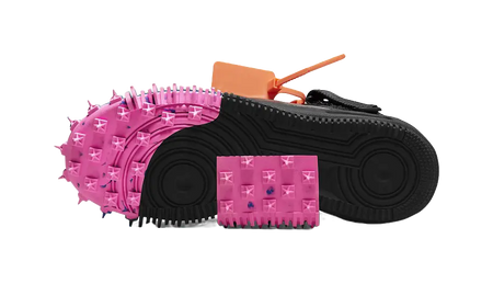 Nike X Off White Air Force 1 Mid Black  vjsneaker.com