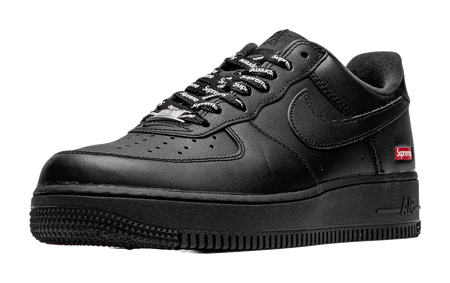 Nike X Supreme Air Force 1 Low Box Logo Black  vjsneaker.com