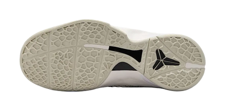 Nike Zoom Kobe 6 Anti Slip Wear Resistant Low Top Childrens Basketball Shoes White  vjsneaker.com