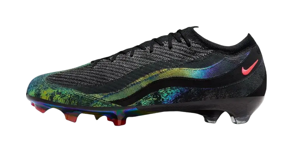 Nike Zoom Mercurial Vapor 16 Elite Fg Heritage Black Solar Red  vjsneaker.com