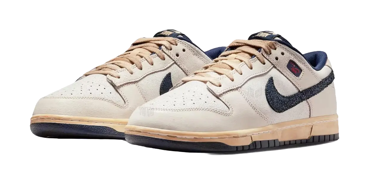 Nike x Stranger Things Dunk Low top Skateboard Shoes Unisex Gray Blue  vjsneaker.com