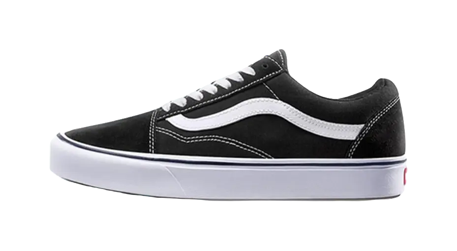 Old Skool Vans Comfy Cush Black White  vjsneaker.com
