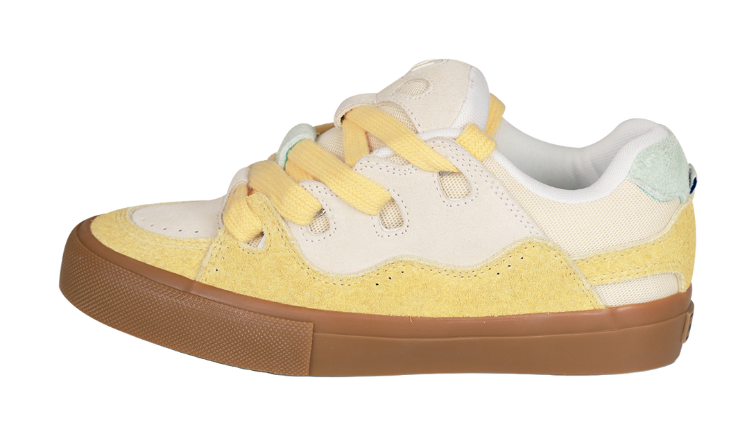 Ollieskate Low top Casual Shoes Unisex Fragrant Coconut Milk Tea Color Scheme 