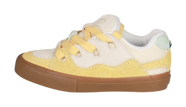Ollieskate Low top Casual Shoes Unisex Fragrant Coconut Milk Tea Color Scheme 