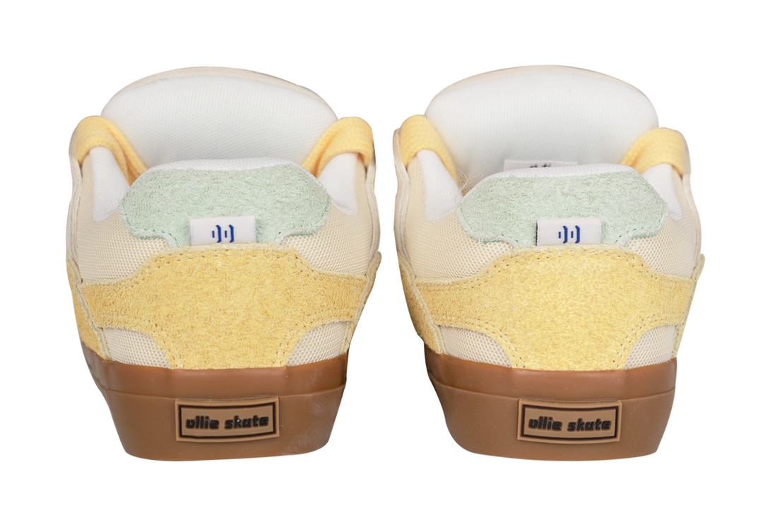 Ollieskate Low top Casual Shoes Unisex Fragrant Coconut Milk Tea Color Scheme 