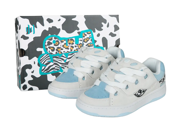 Ollieskate Low top Skateboard Shoes Unisex Blue 