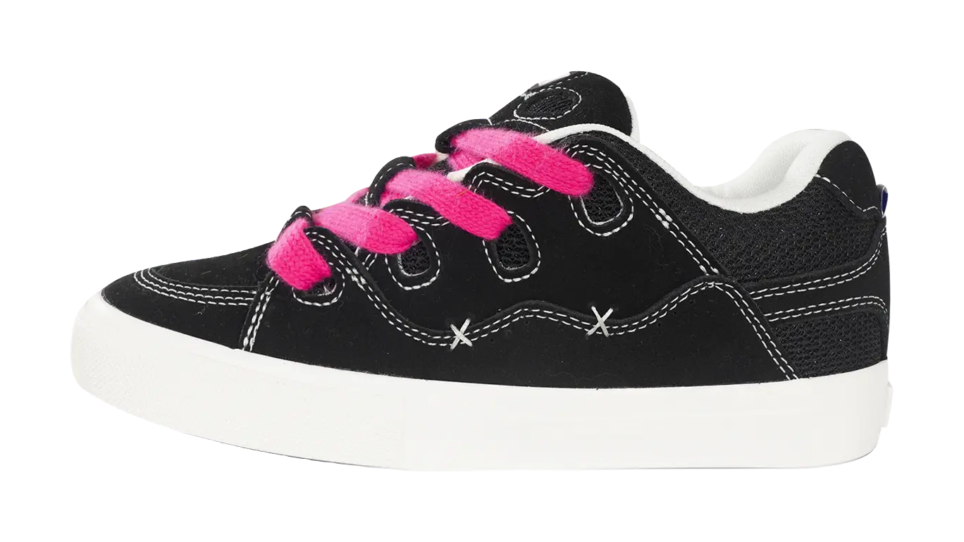 Ollieskate Shock Absorbers Slip Resistant Low top Casual Shoes Unisex Black  vjsneaker.com