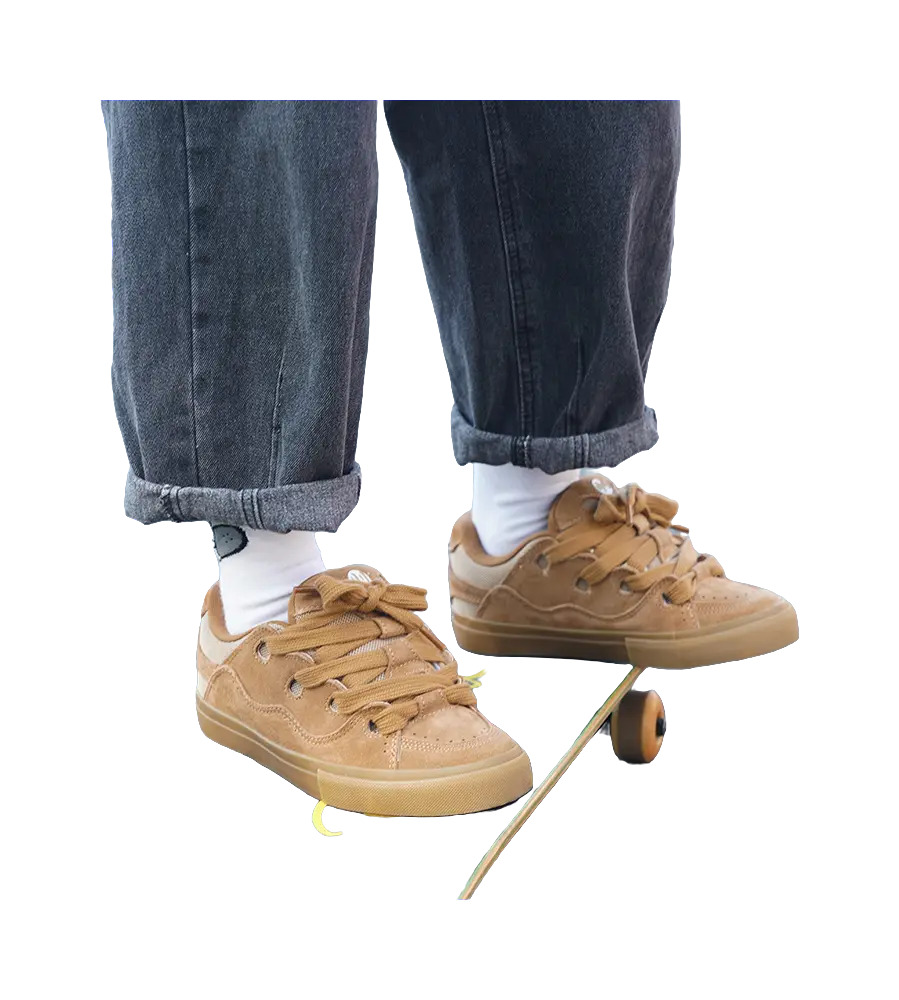 Ollieskate Skateboard Shoes Unisex Wheat 