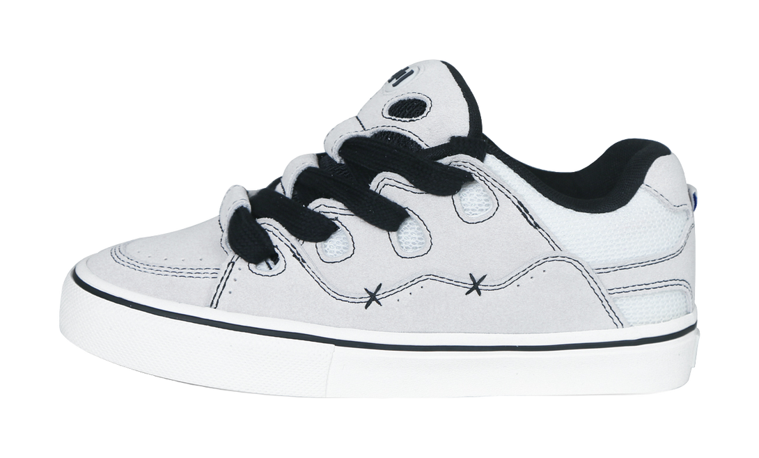 Ollieskate Slip Resistant Abrasion Resistant Low top Casual Shoes Unisex White 