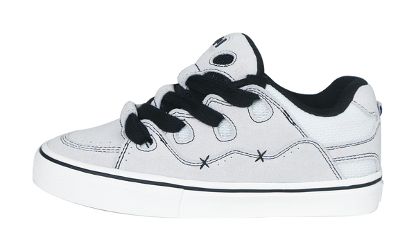 Ollieskate Slip Resistant Abrasion Resistant Low top Casual Shoes Unisex White 