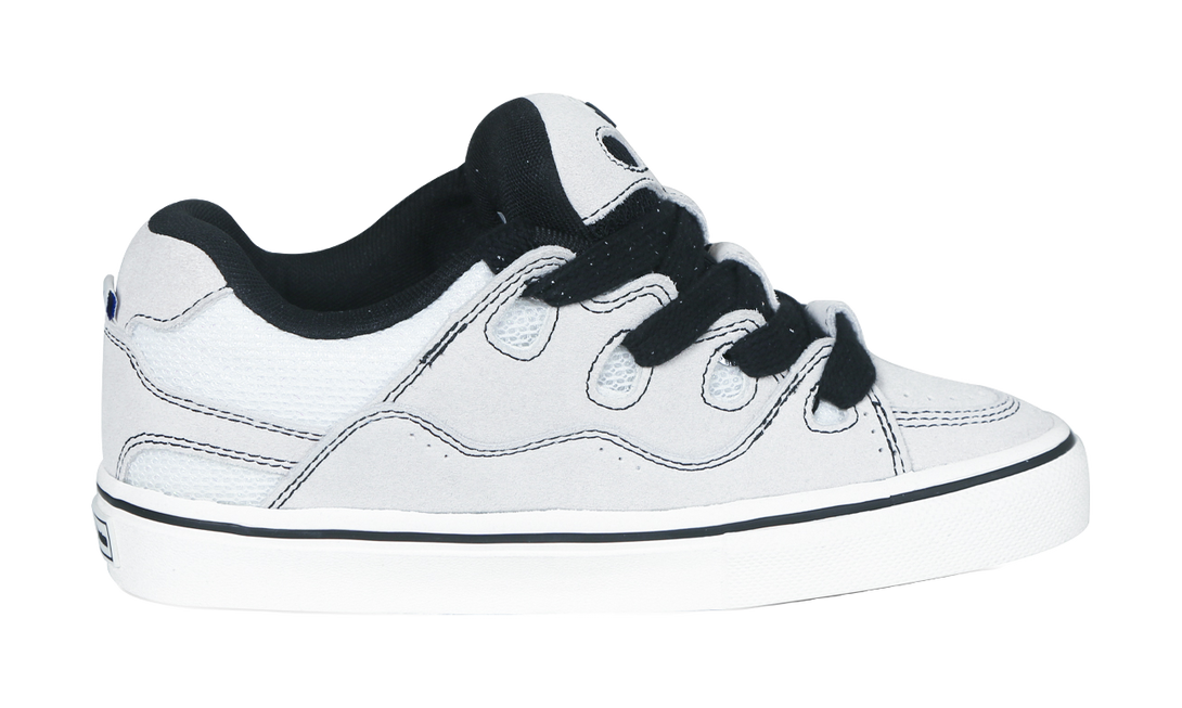 Ollieskate Slip Resistant Abrasion Resistant Low top Casual Shoes Unisex White 