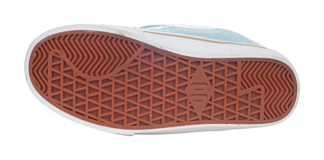 Ollieskate Slip Resistant Abrasion Resistant Low top Casual Shoes Unisex White Blue Brown 