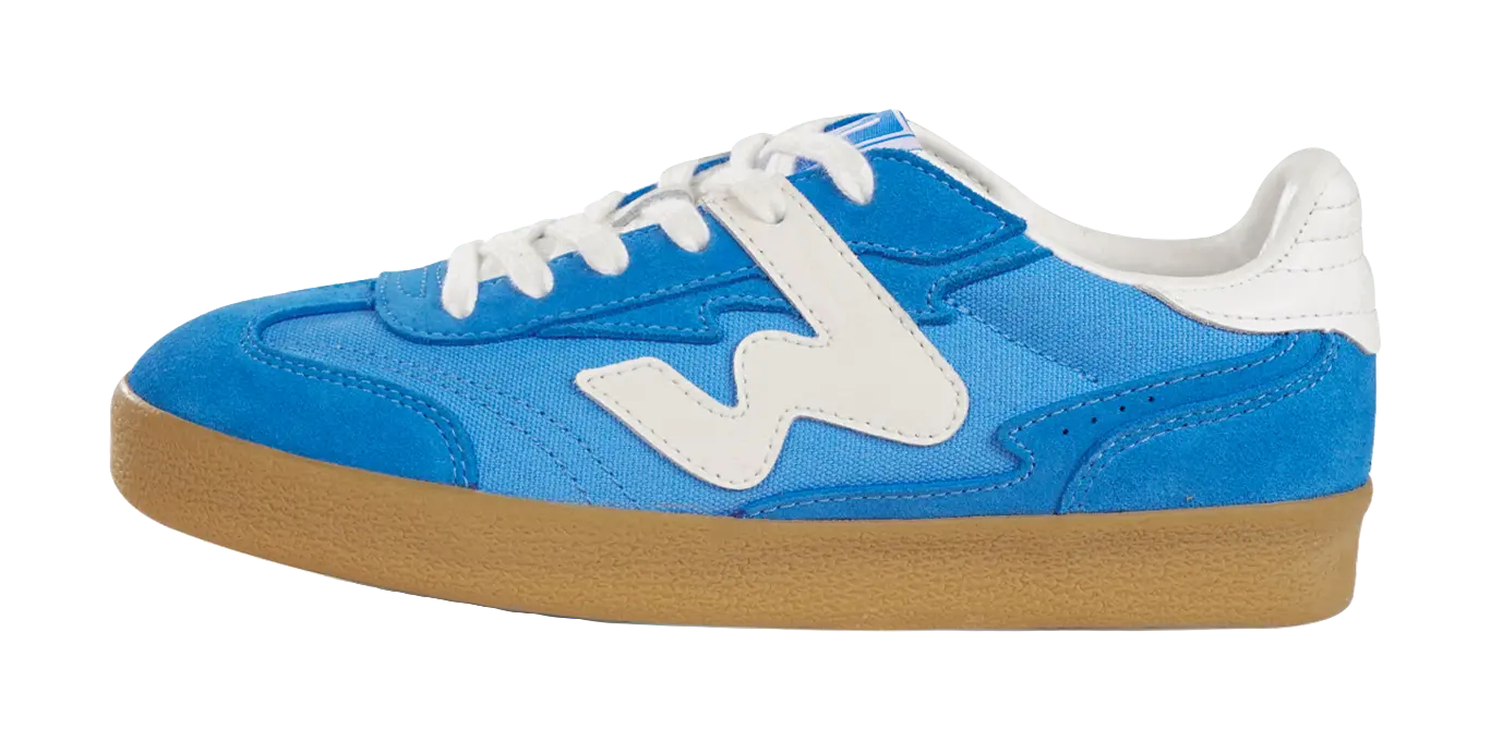 Ollieskate Slip Resistant Cushioning Abrasion Resistant Low Top Skateboard Shoes Unisex Blue  vjsneaker.com