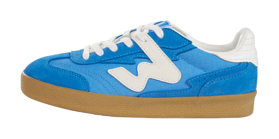 Ollieskate Slip Resistant Cushioning Abrasion Resistant Low Top Skateboard Shoes Unisex Blue  vjsneaker.com