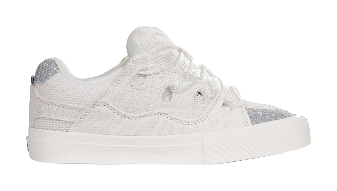 Ollieskate Slip Resistant Low top Casual Shoes Unisex White 