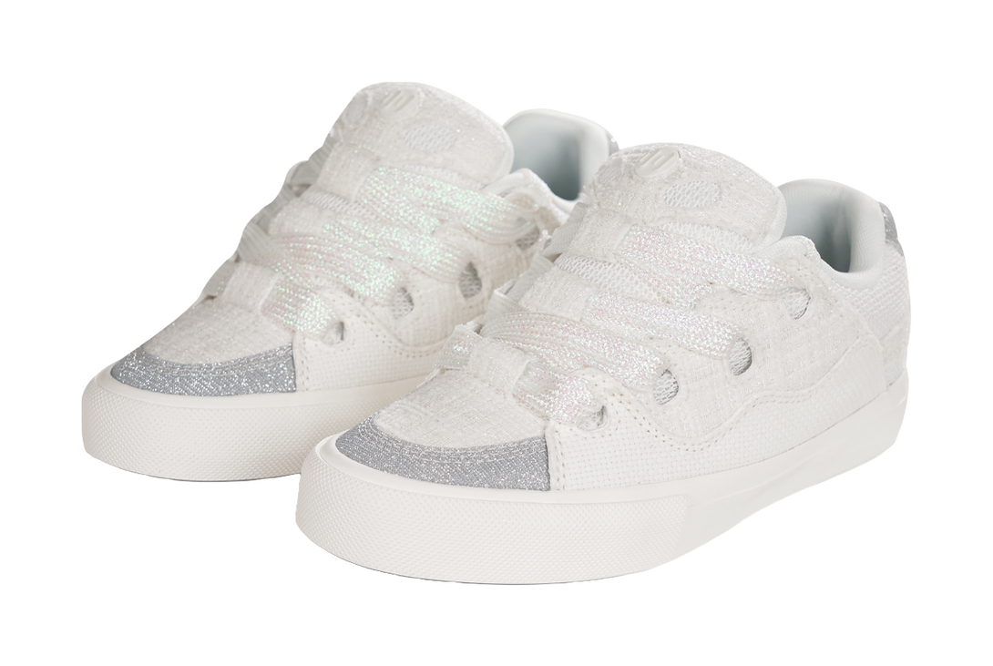 Ollieskate Slip Resistant Low top Casual Shoes Unisex White 