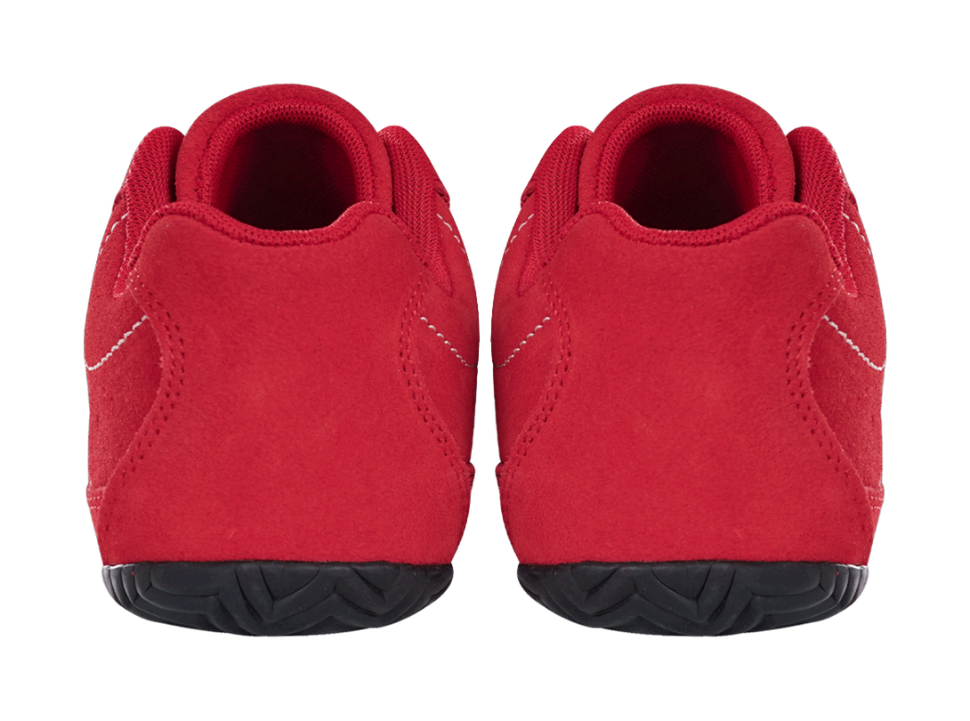 Ollieskate Slip Resistant, Abrasion Resistant, Lightweight Low Top Casual Shoes Unisex Red White 