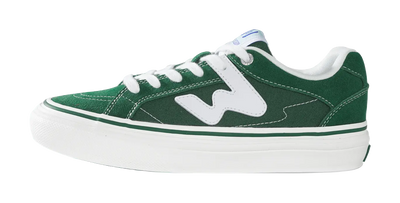 Ollieskate Slip Resistant, Abrasion Resistant, Lightweight Low top Skateboard Shoes Unisex Green 