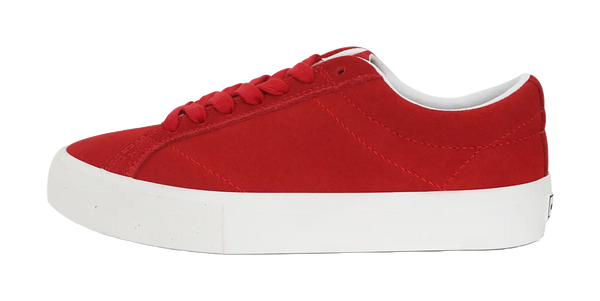 Ollieskate Slip Resistant, Abrasion Resistant, Lightweight Skateboard Shoes Unisex Red 