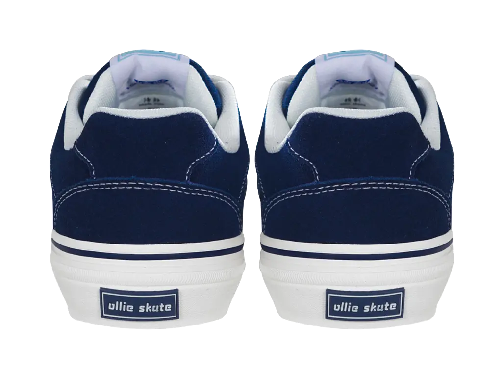 Ollieskate Stubborn Skateboard Shoes Unisex Marine Blue 