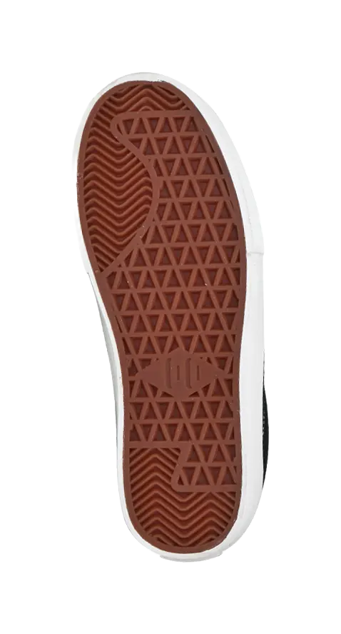 Ollieskate TOS Non slip Lightweight Low top Skateboard Shoes Unisex Black White 