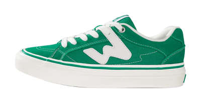 Ollieskate Wear resistant And Lightweight Low Top Skateboard Shoes Unisex Grass Green 