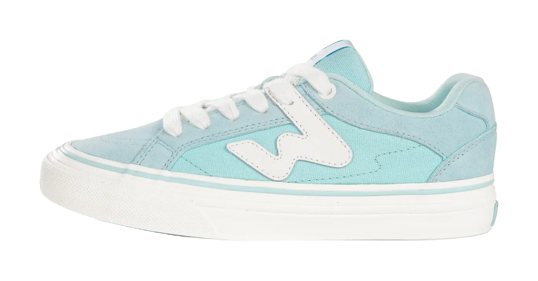 Ollieskate Wear resistant And Lightweight Low Top Skateboard Shoes Unisex Ocean Blue 