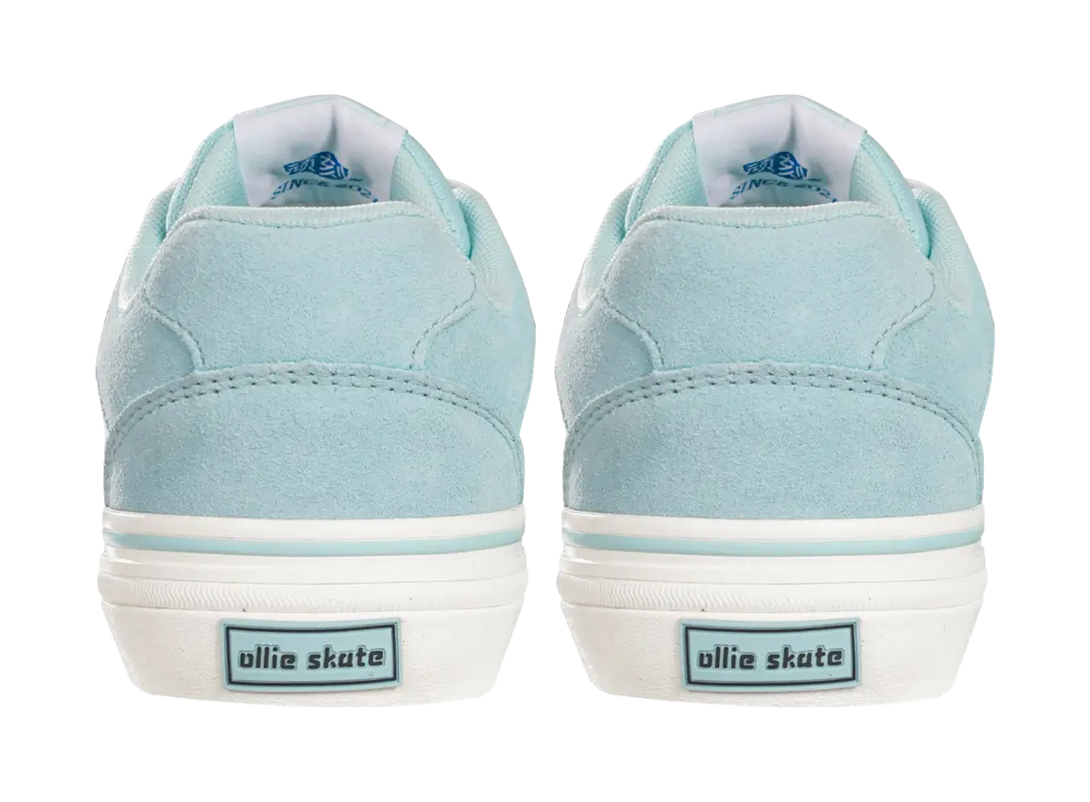 Ollieskate Wear resistant And Lightweight Low Top Skateboard Shoes Unisex Ocean Blue 