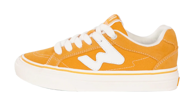 Ollieskate Wear resistant And Lightweight Low Top Skateboard Shoes Unisex Yellow 