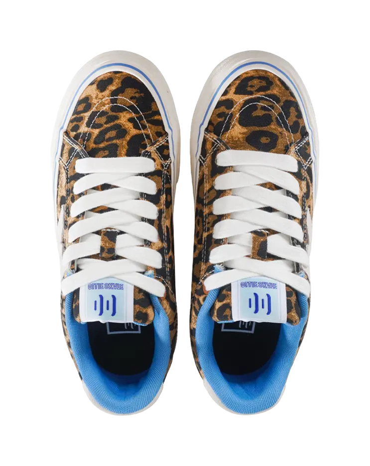 Ollieskate Wear resistant And Lightweight Low Top Skateboard Shoes Unisex Yellow Black 