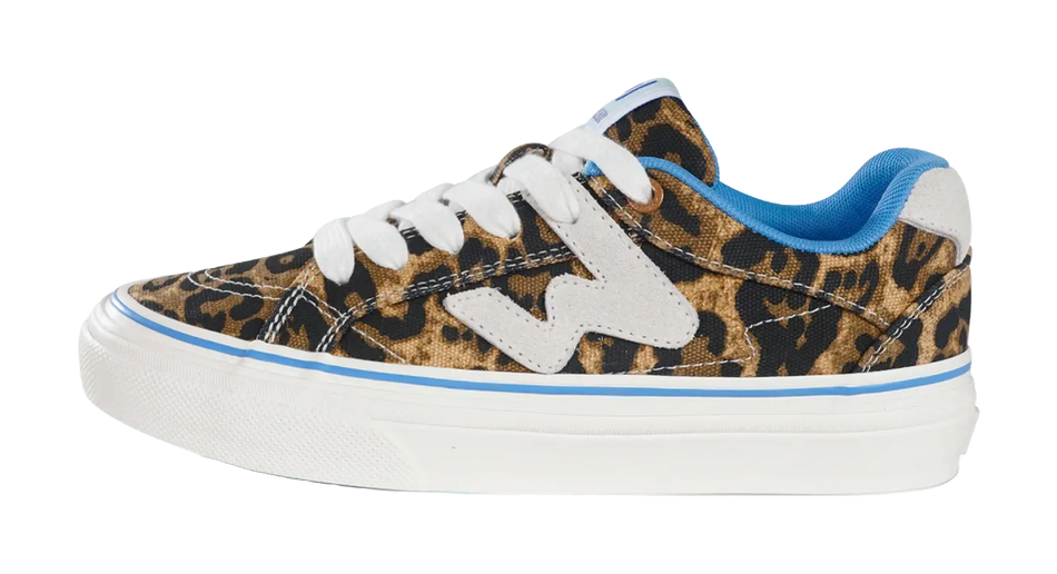 Ollieskate Wear resistant And Lightweight Low Top Skateboard Shoes Unisex Yellow Black  vjsneaker.com