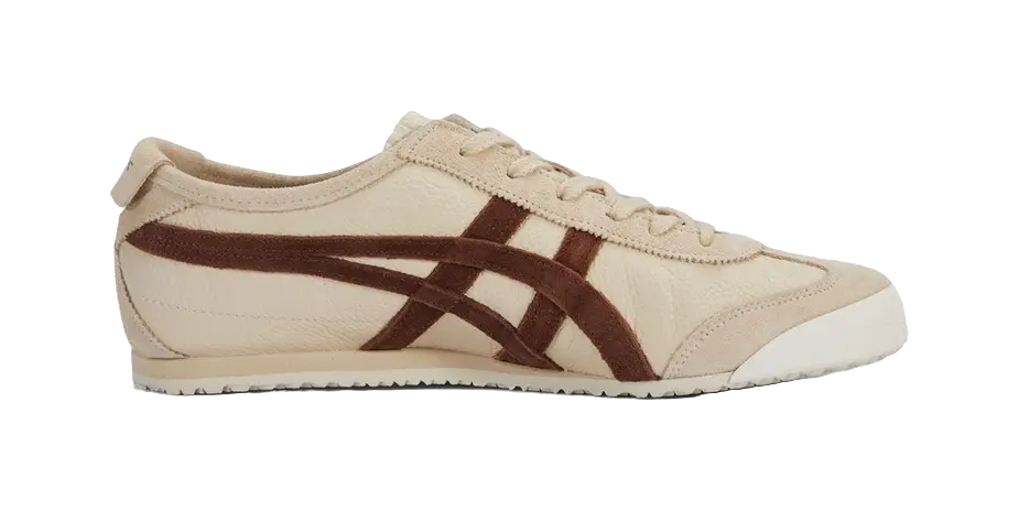Onitsuka Tiger Mexico 66 Beige Suede Brown  vjsneaker.com