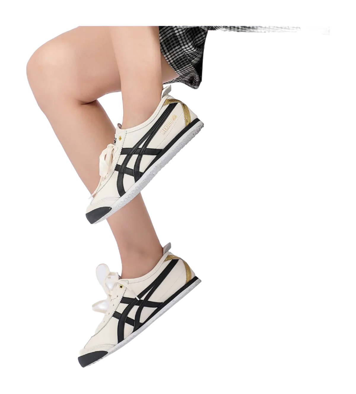 Onitsuka Tiger Mexico 66 Cream Black  vjsneaker.com