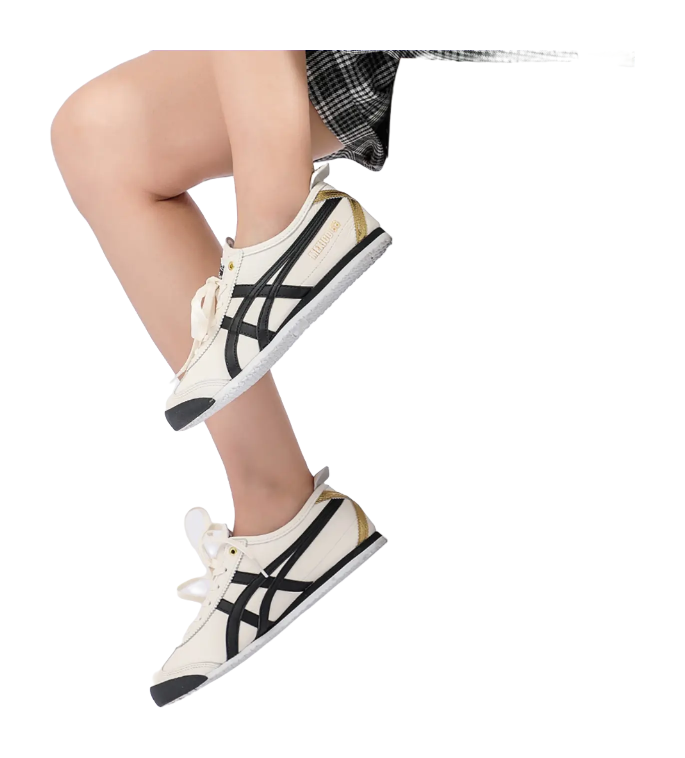 Onitsuka Tiger Mexico 66 Cream Black  vjsneaker.com