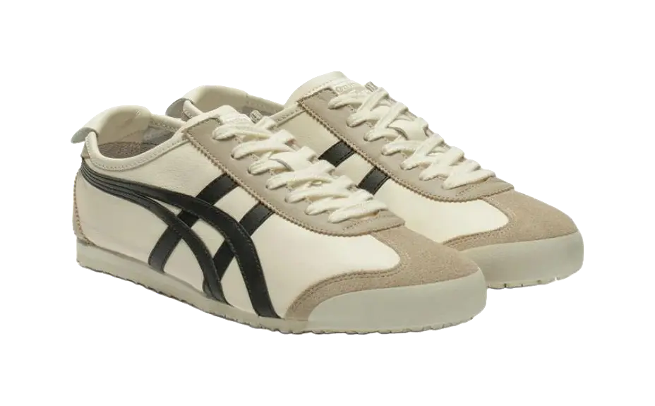 Onitsuka Tiger Mexico 66 Ivory Black  vjsneaker.com