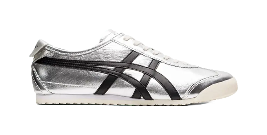 Onitsuka Tiger Mexico 66 Pure Silver/Black  vjsneaker.com
